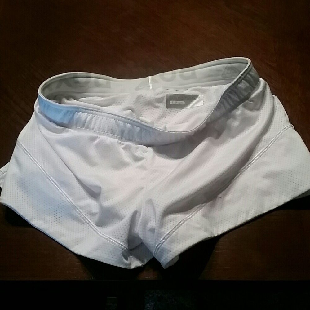 Roxy Athletix white shorts